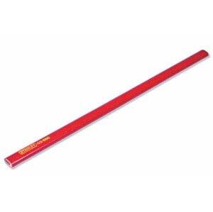 STANLEY 1-03-850 červená tesařská tužka 176mm