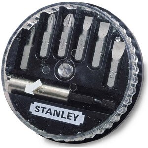 STANLEY 1-68-738 7dílná sada bitů Pz + magnetický držák