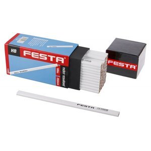 FESTA Tužka tesařská 250mm HB (bílý lak)