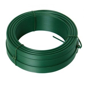 FESTA Napínací drát 2,6mmx26M zelený PVC