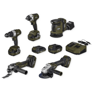 NAREX MIX SET-CMFL 8dílná sada strojů Camouflage