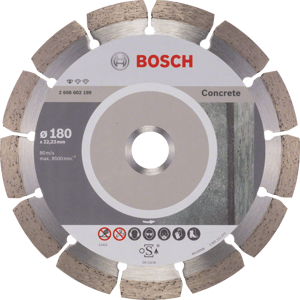 BOSCH 180x22,23mm DIA kotouč na řezání betonu Standart for Concrete 180mm (2 mm)