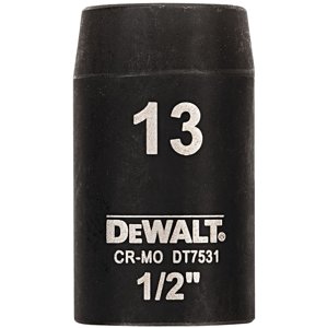 DeWALT DT7531 1/2 nástrčná hlavice 13 x 38 mm | Extreme Impact
