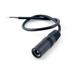 SOLIGHT WM73-1 napájecí konektor pro LED pásy, zdířka 5,5mm, balení 1ks, sáček